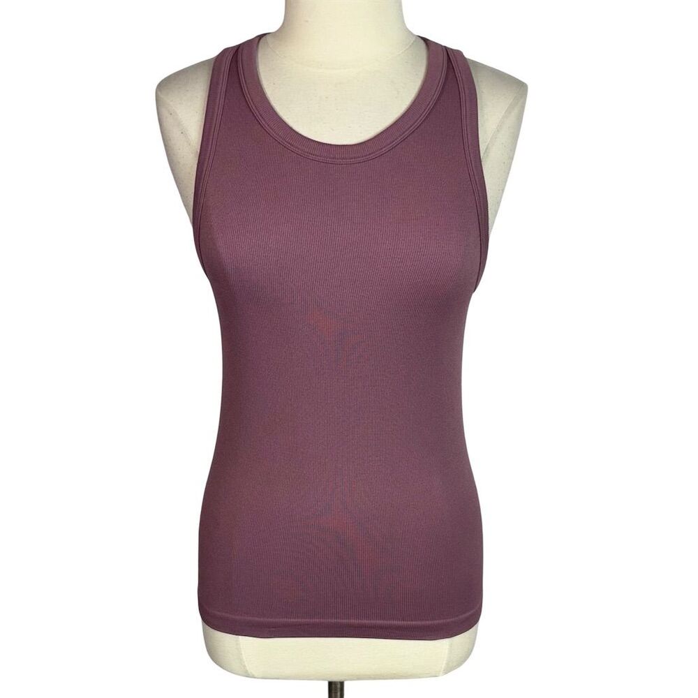 90 Degrees Women's Mauve Pink Racerback Athletic Tank Top Size M